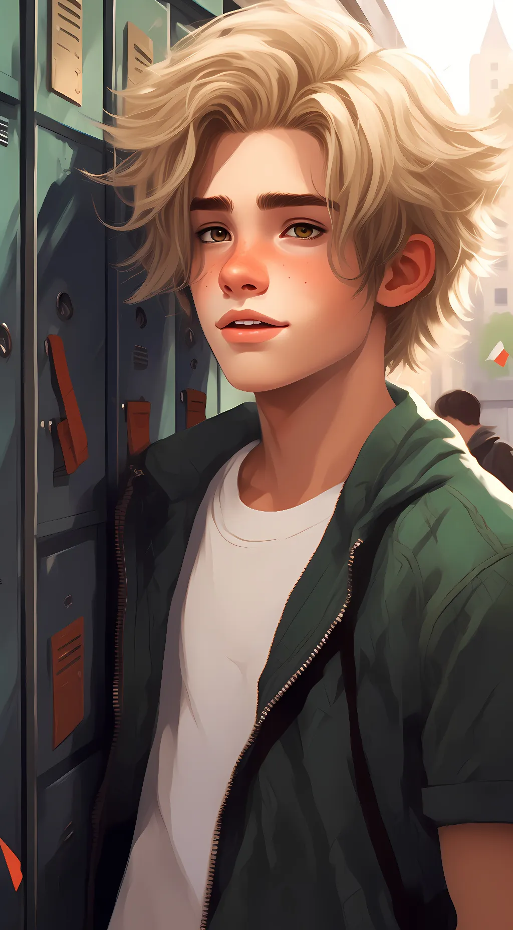 ai character: Dereck background