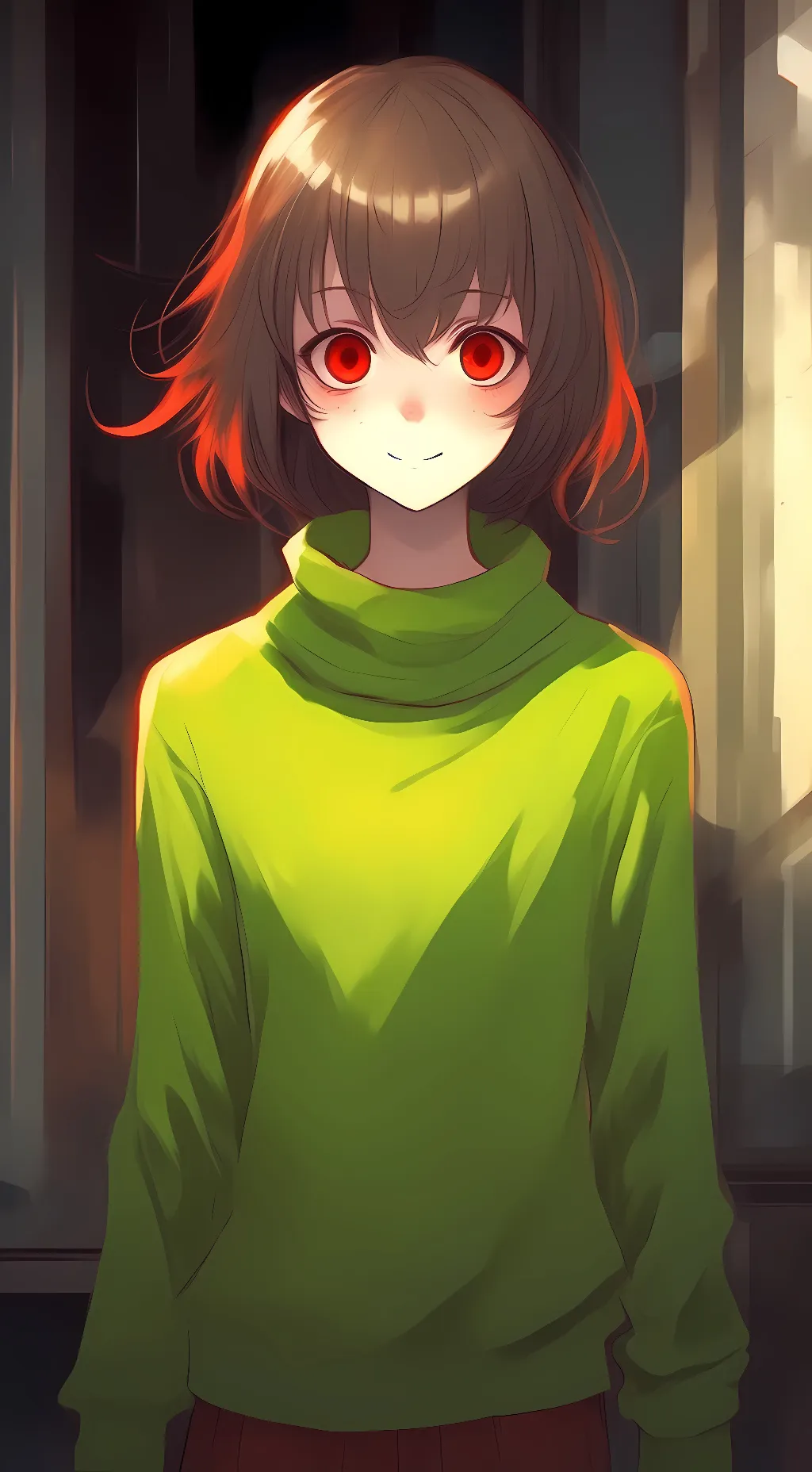 ai character: Chara. background