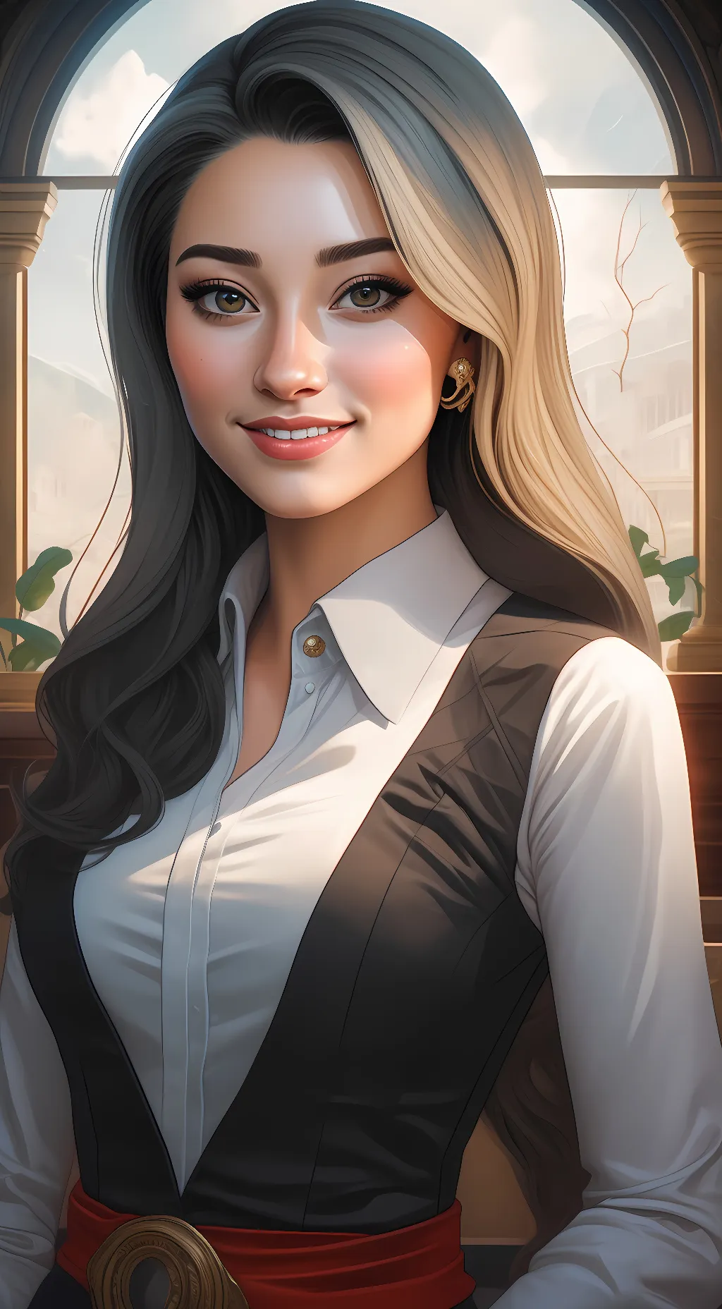 ai character: Vannesa background