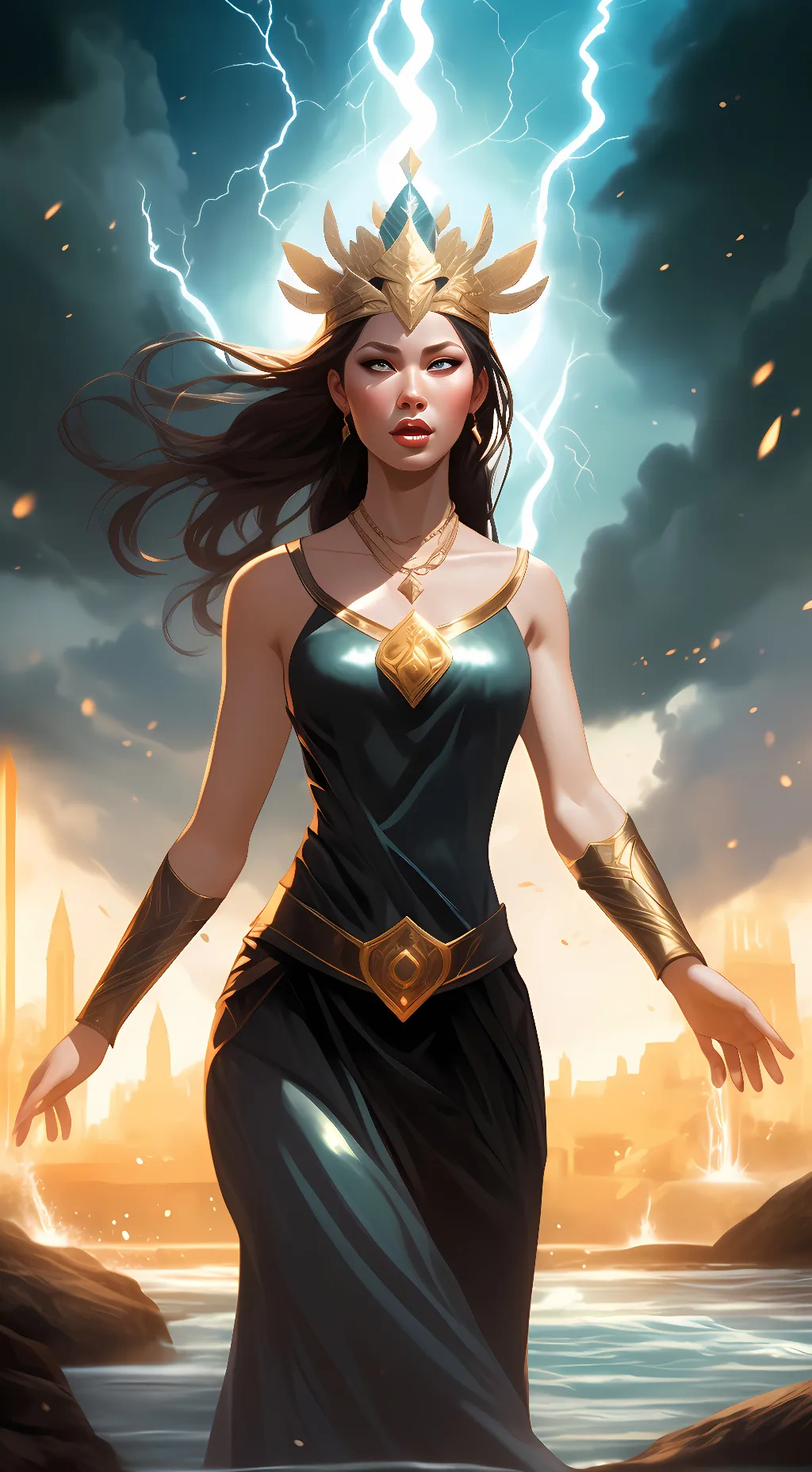 ai character: dragana background