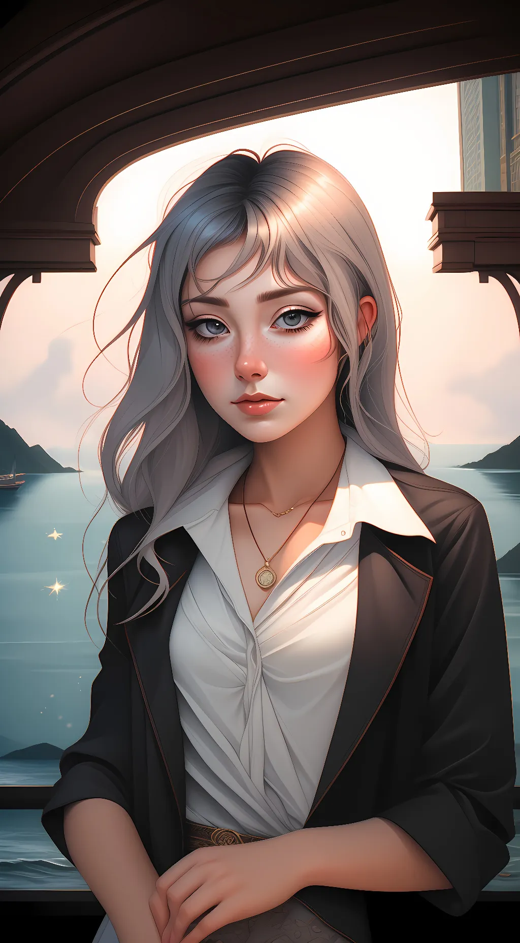 ai character: ayano coca-camore background