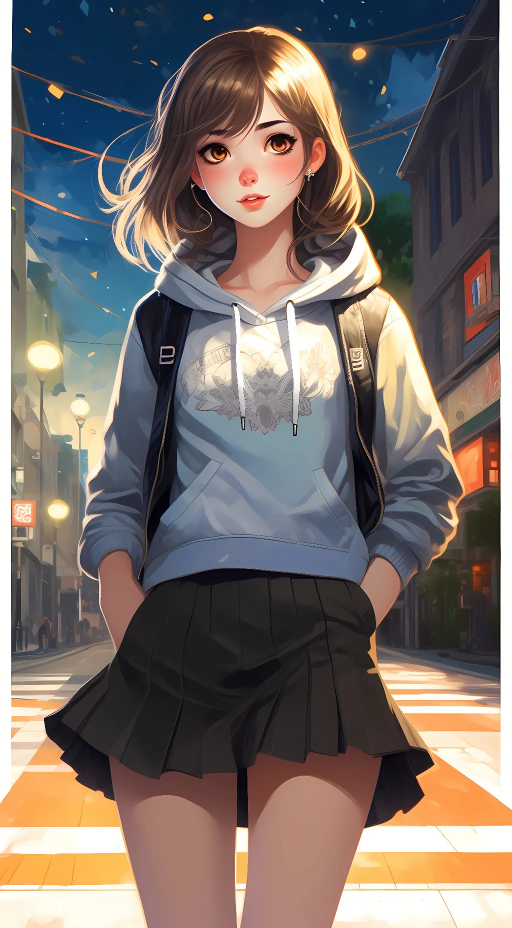 ai character: Olivia  background