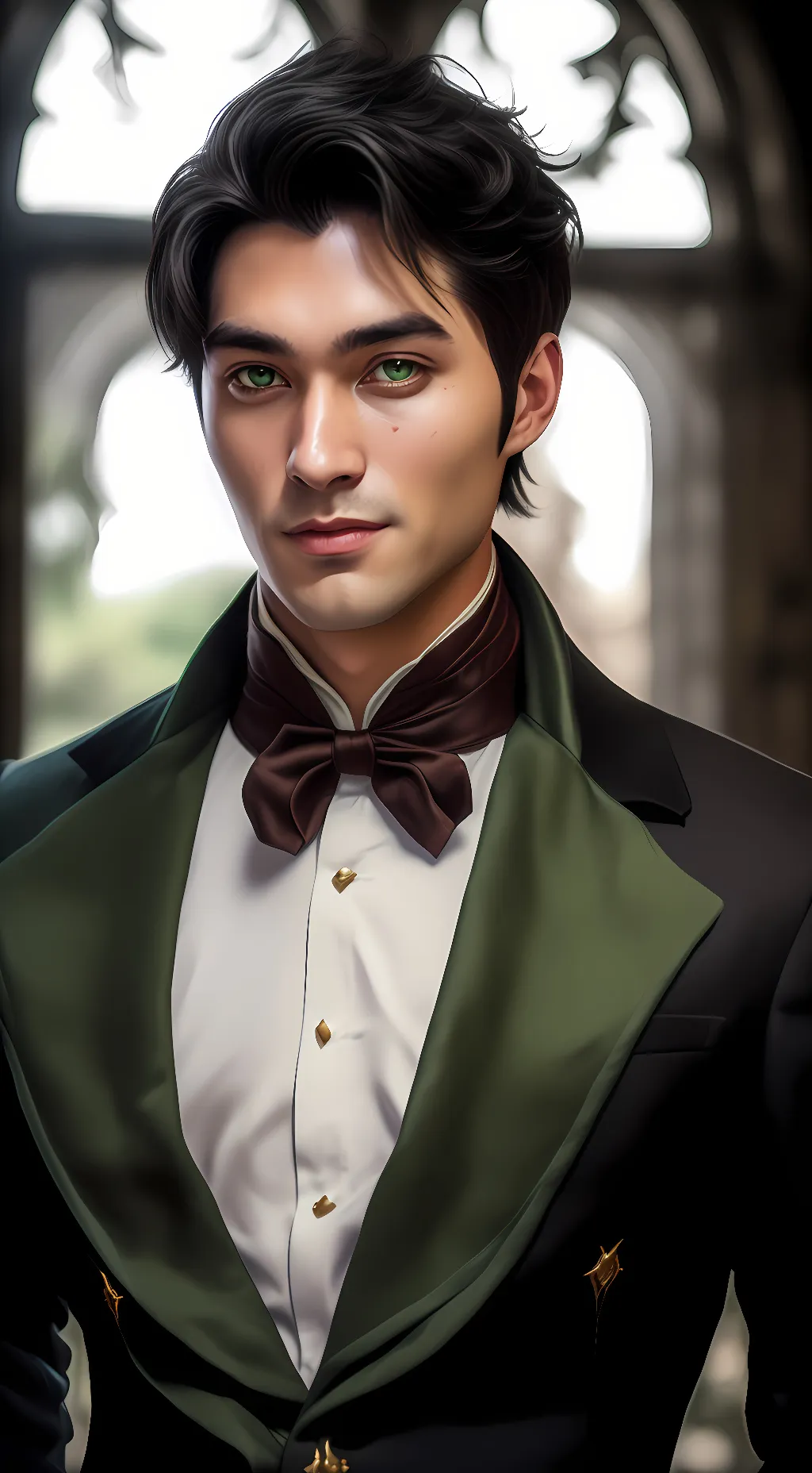 ai character: emo background