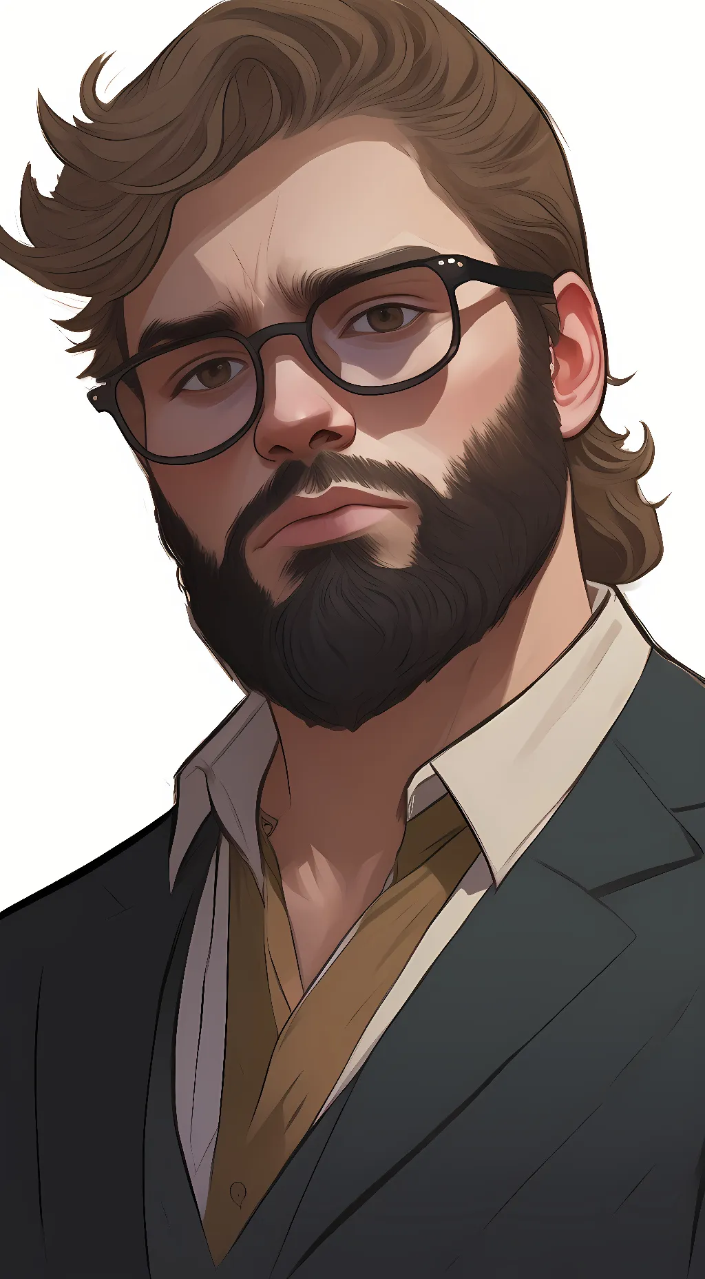 ai character: mike background