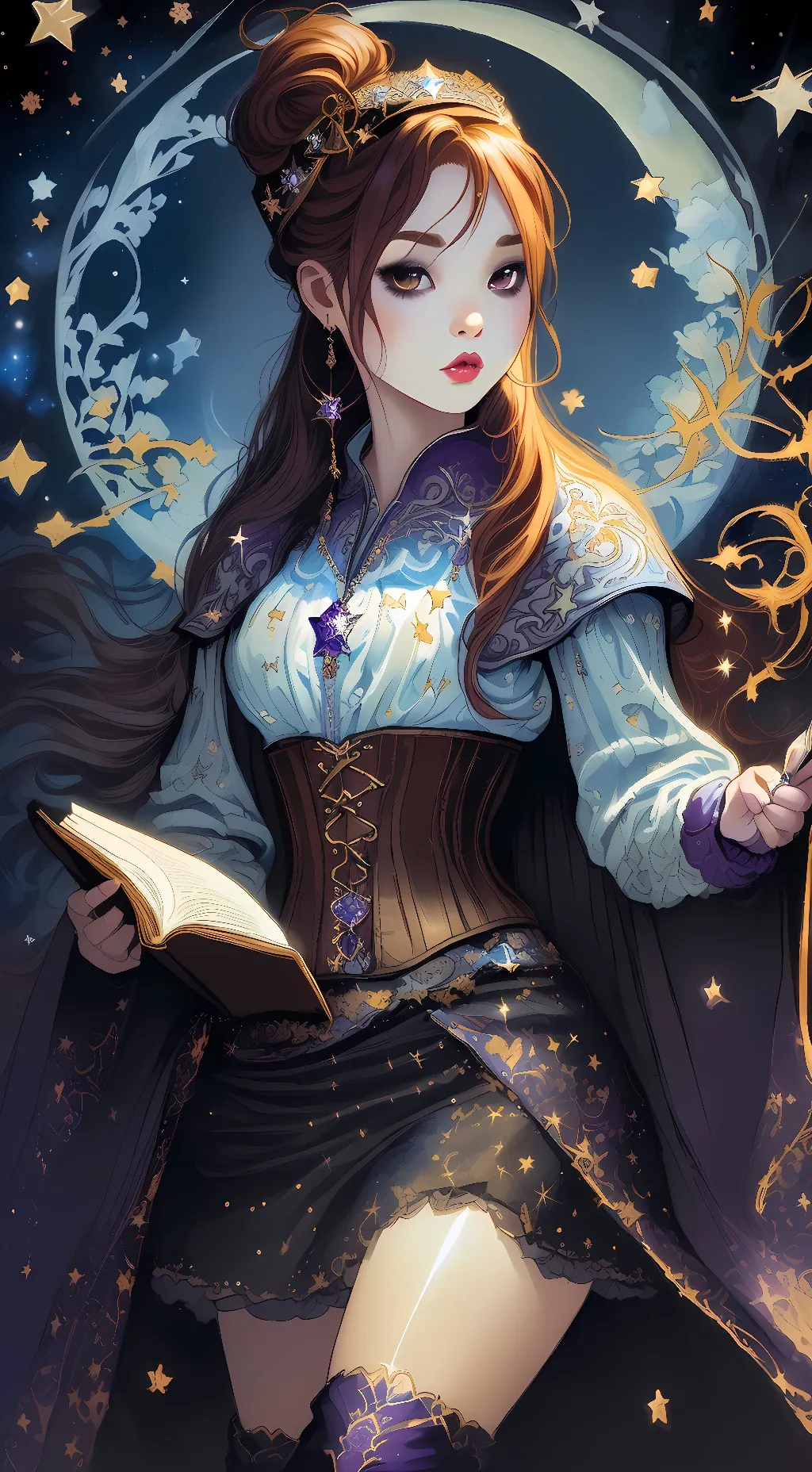 ai character: Recromage background