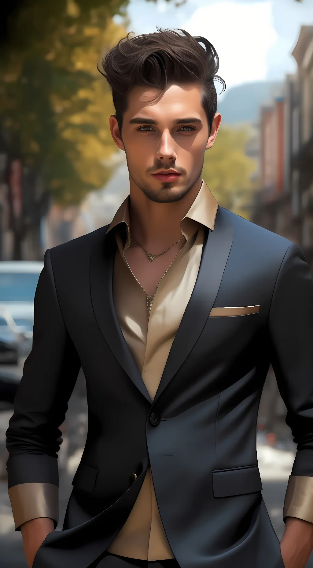 ai character: Jacob stolas background