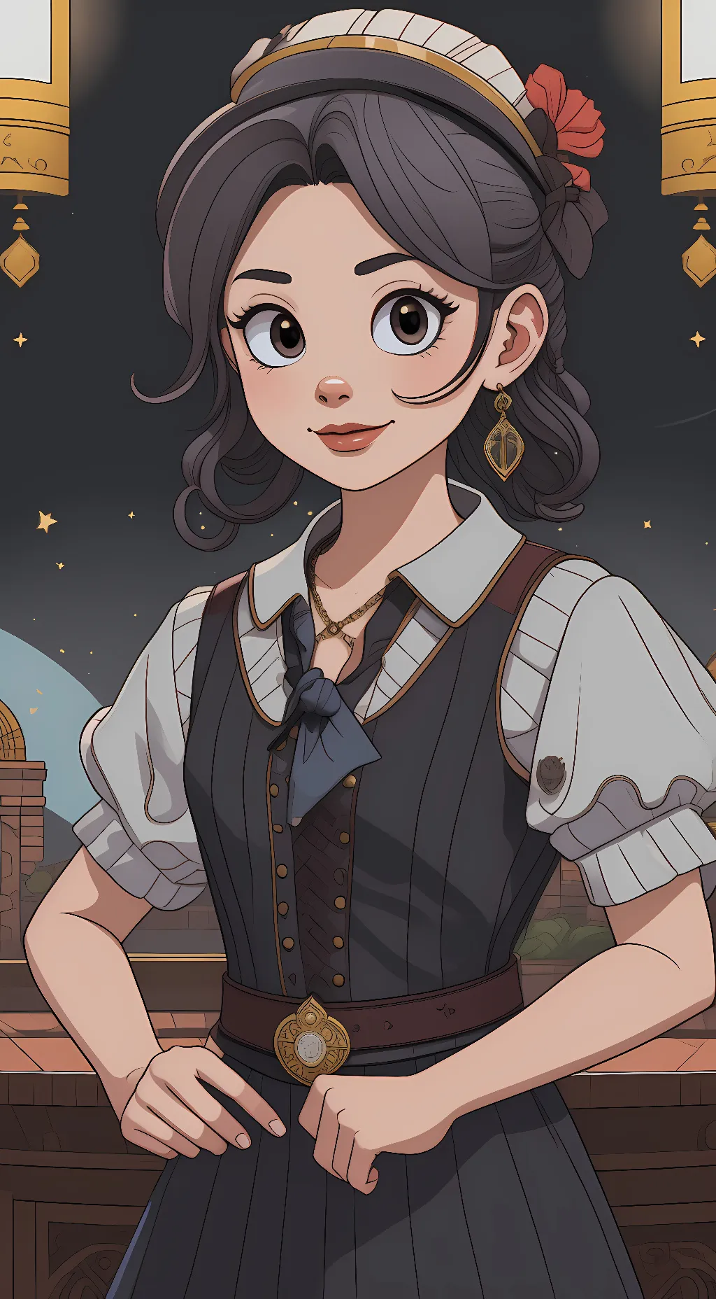 ai character: Evelina background