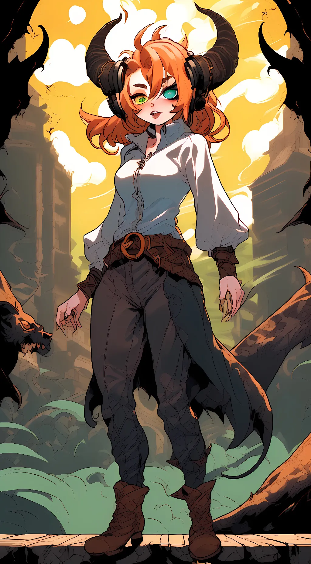 ai character: Alexandraer background