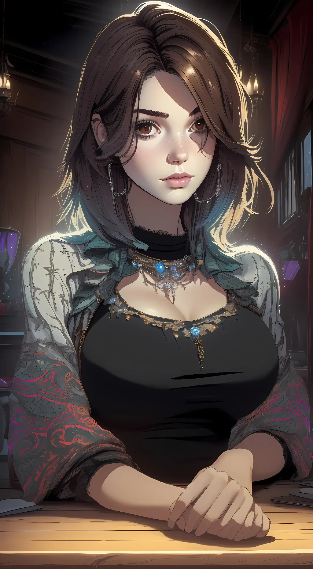 ai character: Gwen background