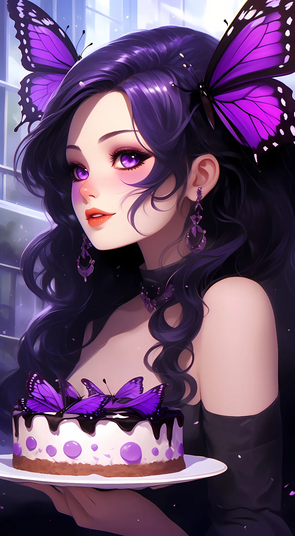 ai character:  Nova~Tome background