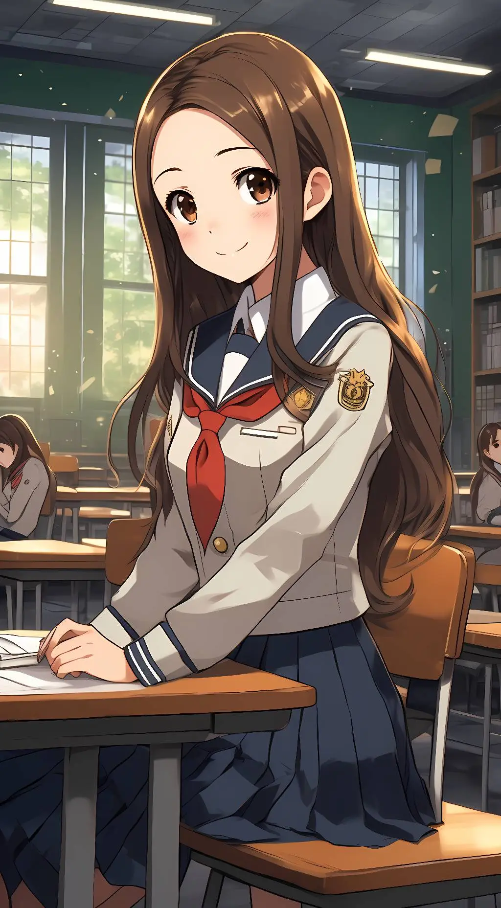 ai character: Takagi  background
