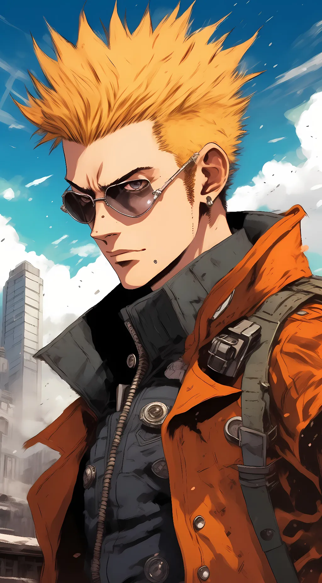 ai character: Vash The Stampede background