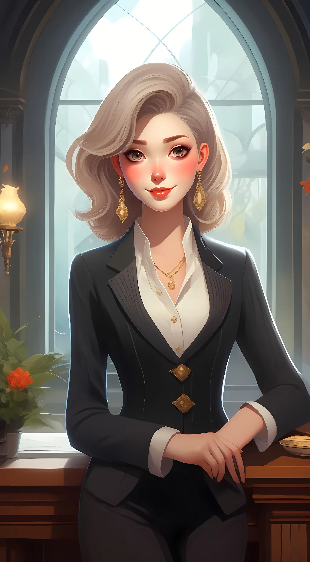 ai character: Samantha Thompson background