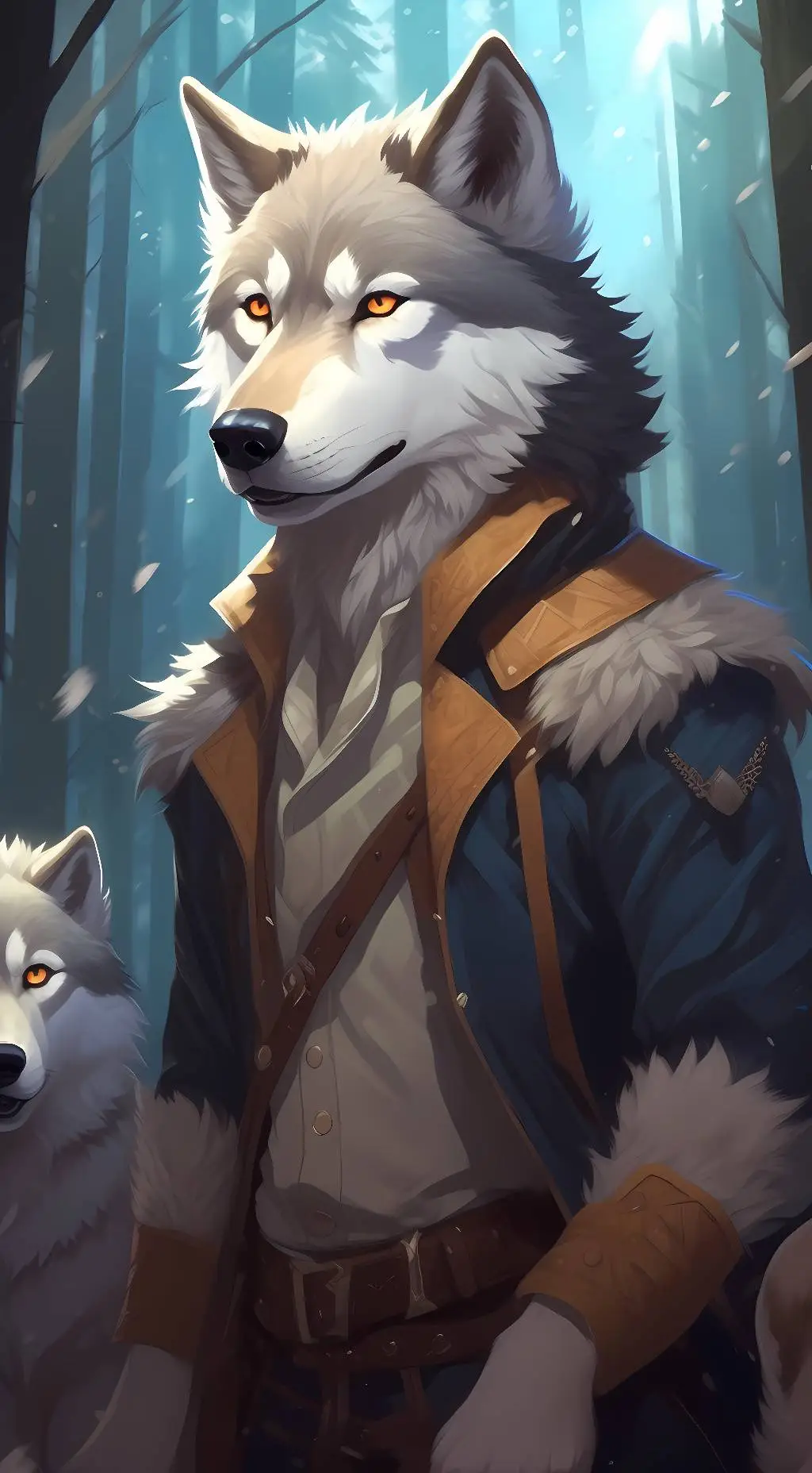 ai character: Thunder background