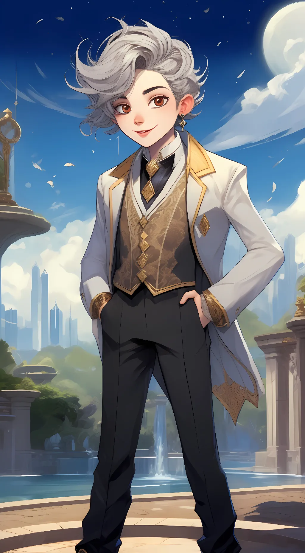 ai character: Jimimy critcket background
