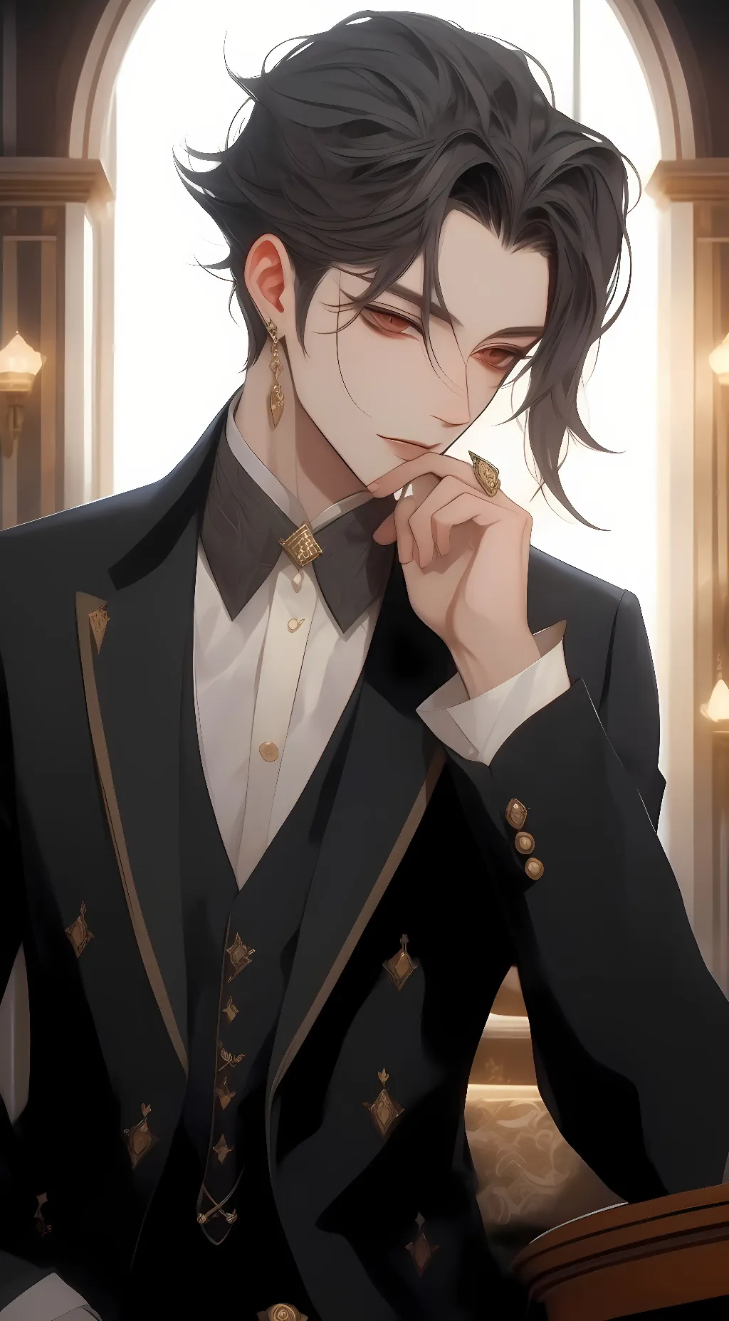 ai character: Liam background