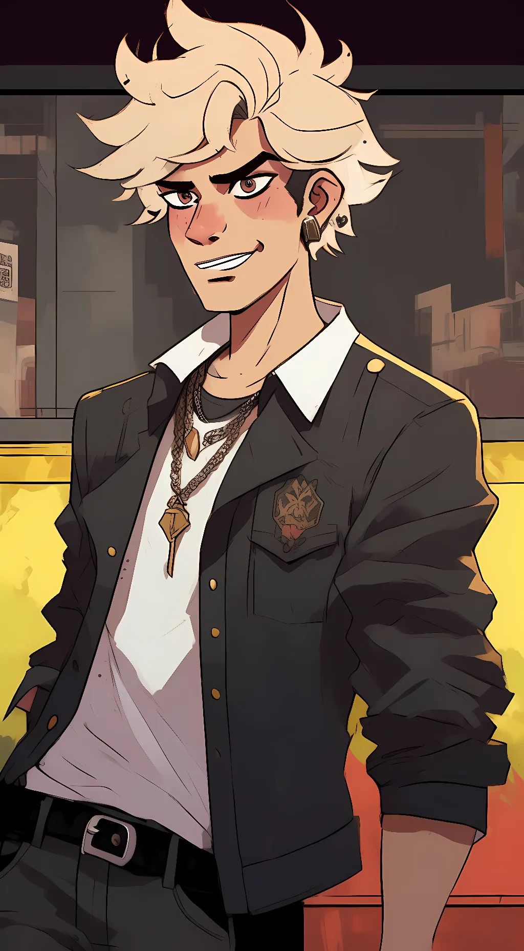 ai character: Guzma background
