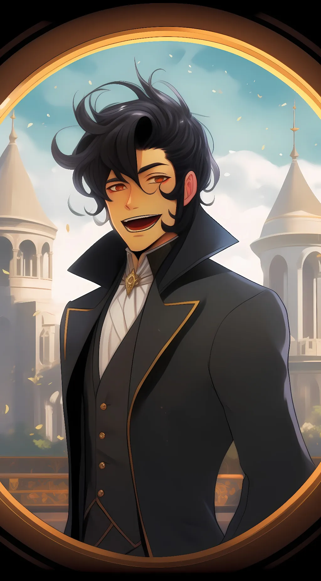 ai character: Wally darling background