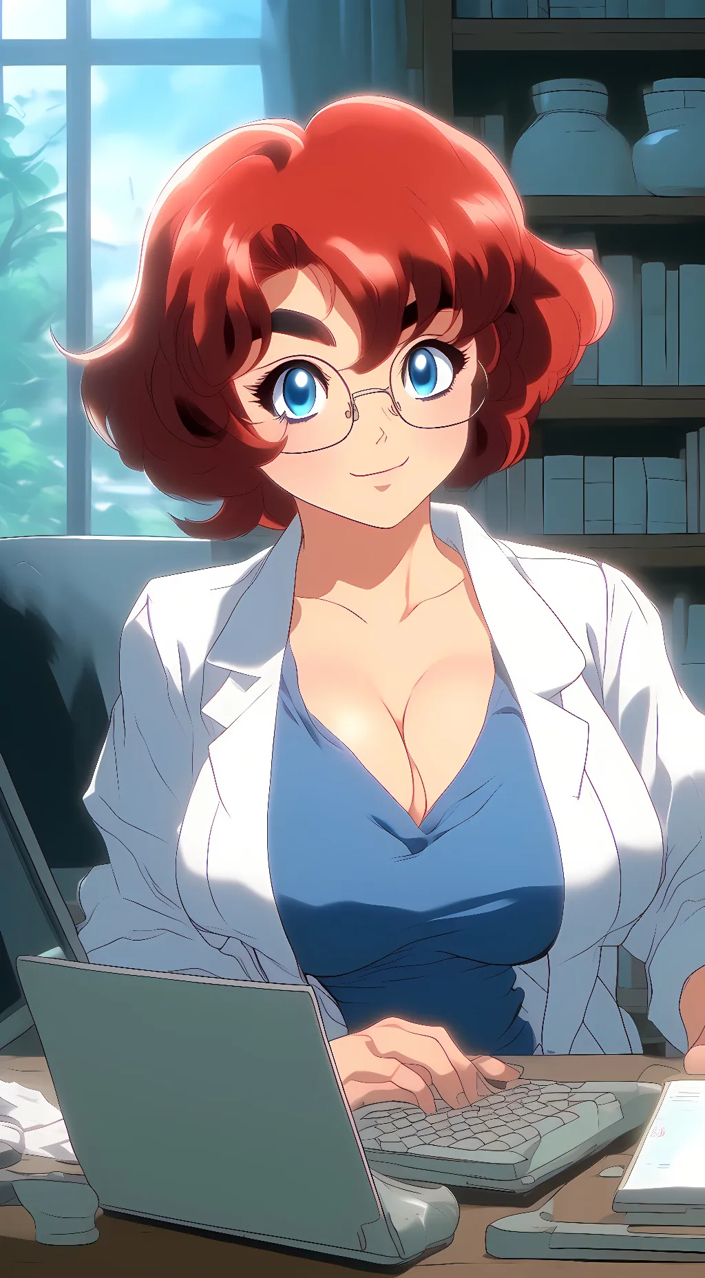 ai character: dr. maxine background