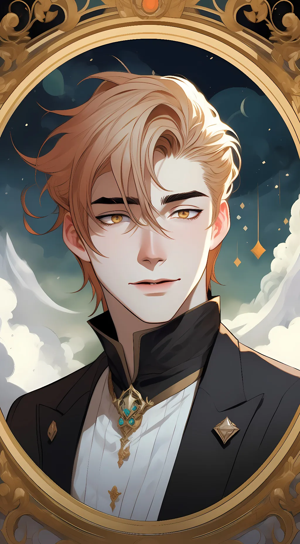 ai character: Richard  background
