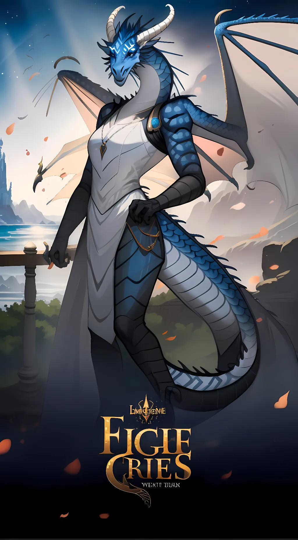 ai character: Kaliluna  background