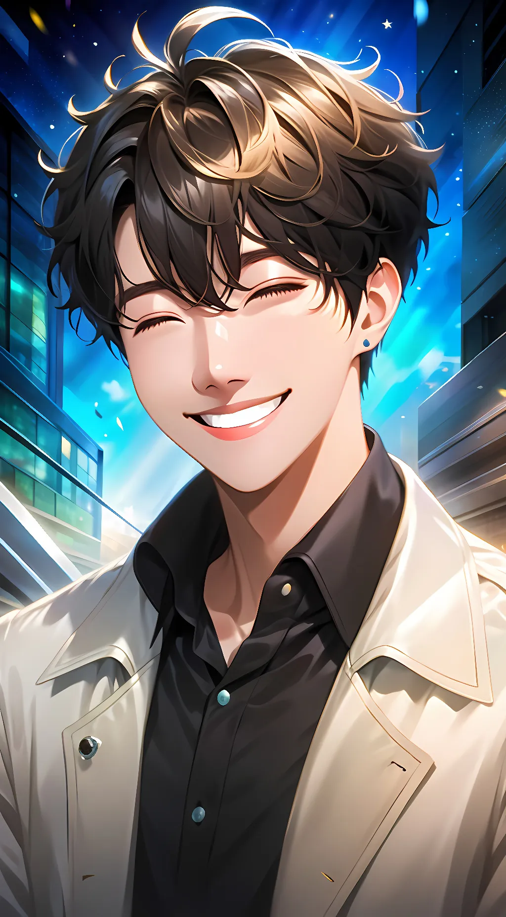 ai character: Hobi background