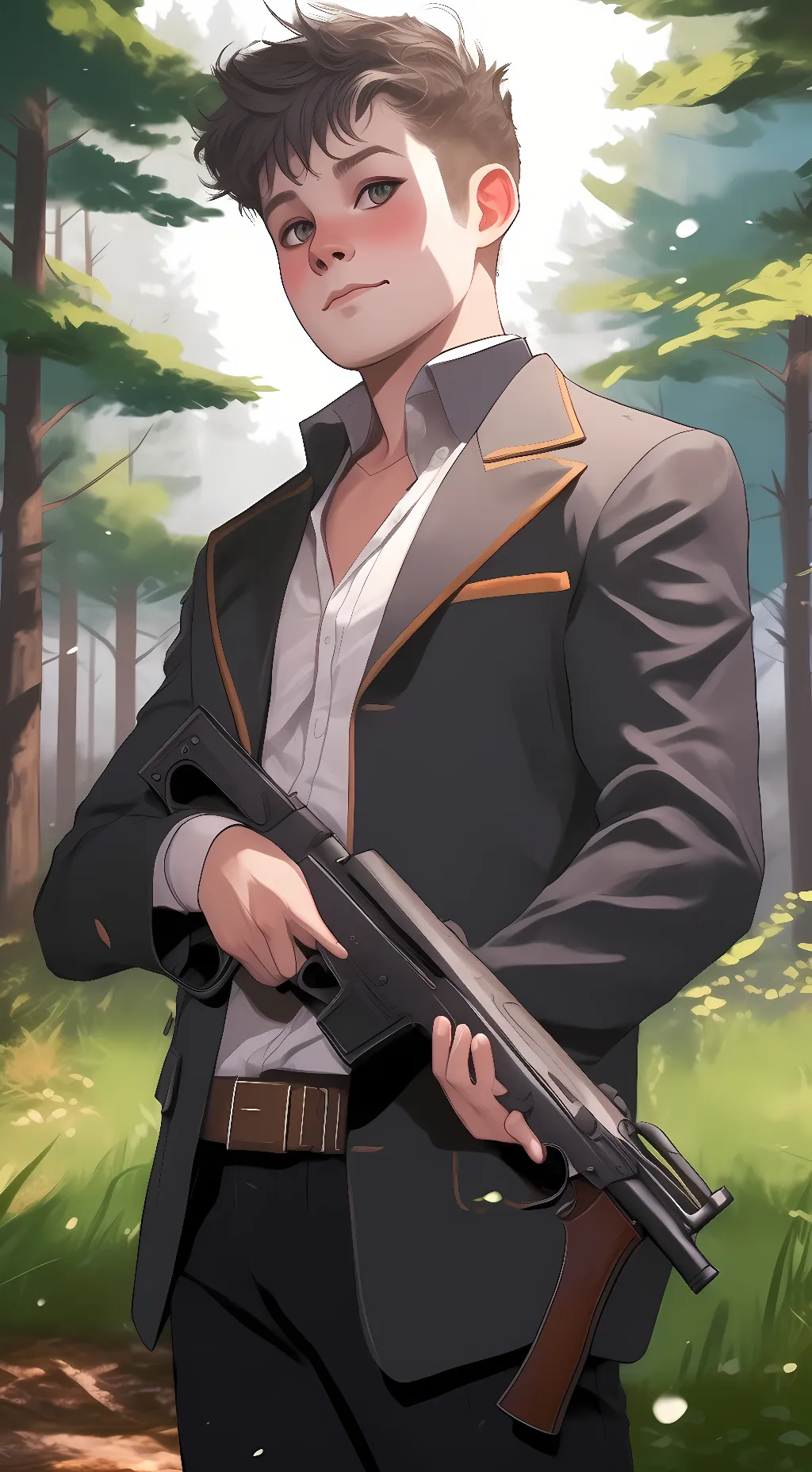 ai character: Brayden background