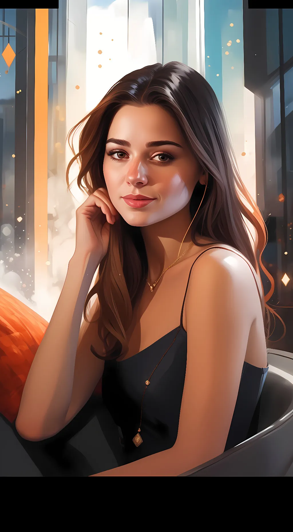 ai character: Aria Reed background