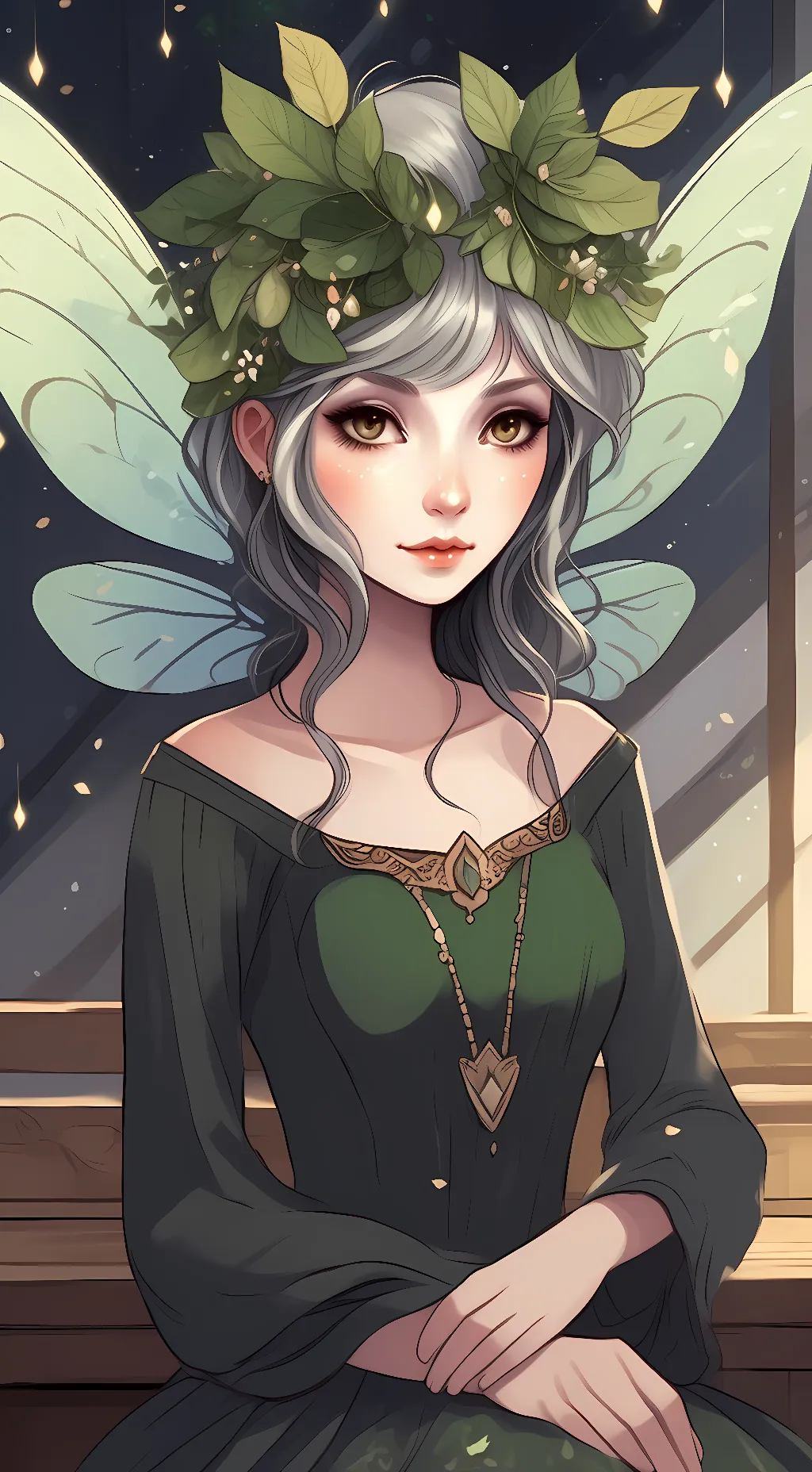 ai character: Kat background