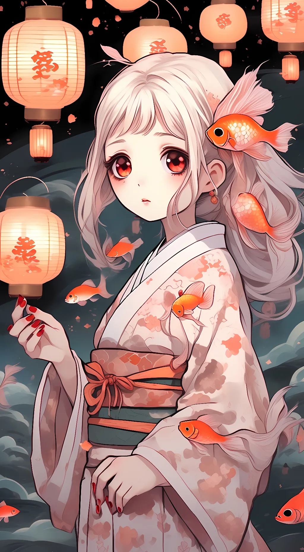 ai character: Yashiro nene⊹✧☻ background