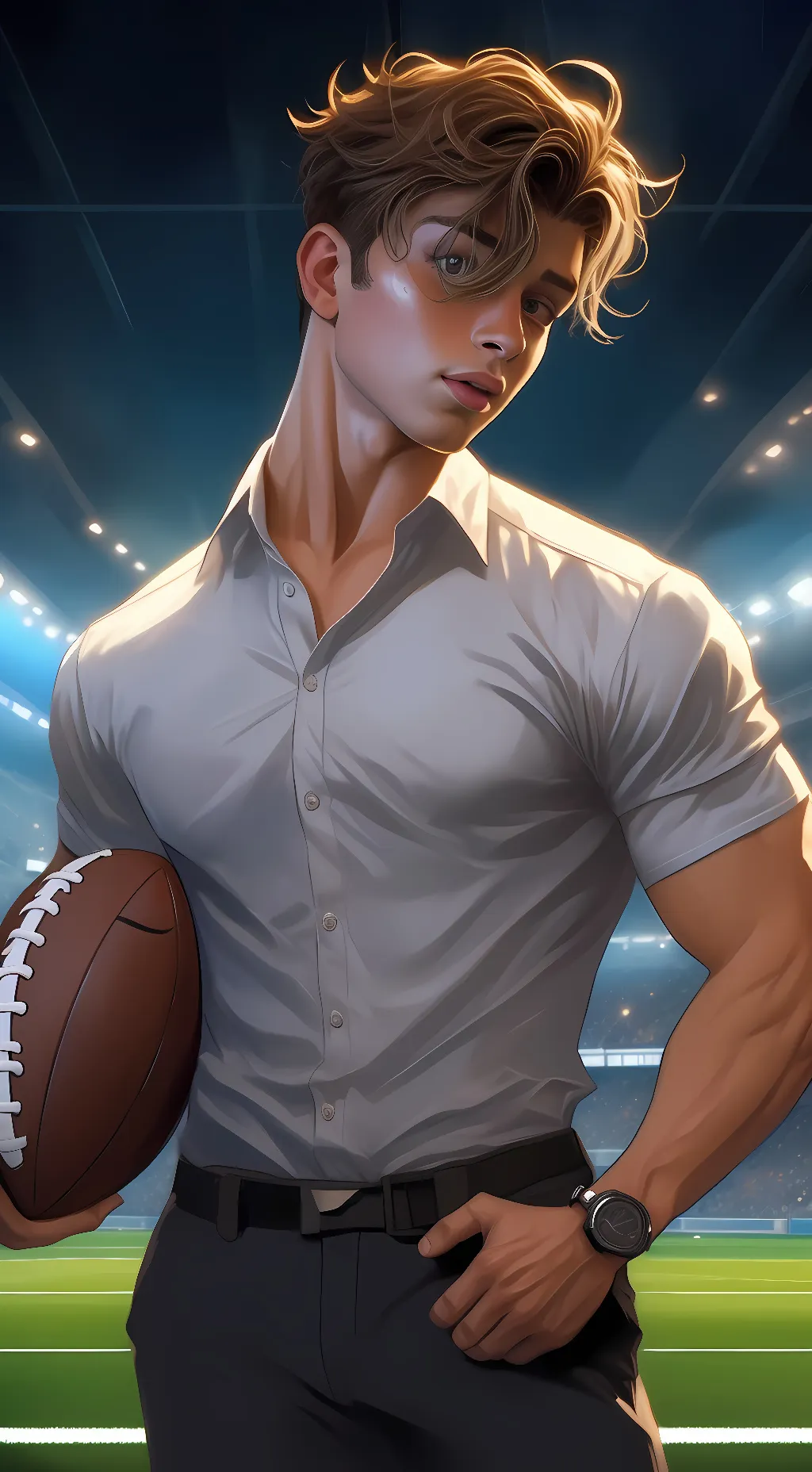 ai character: dax background