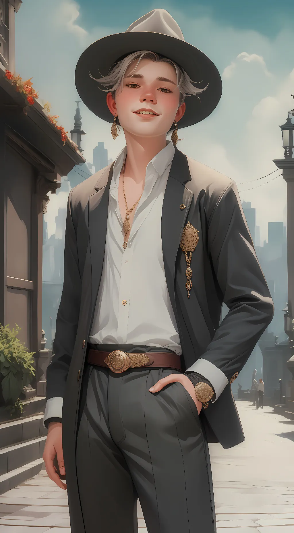 ai character: Aries background