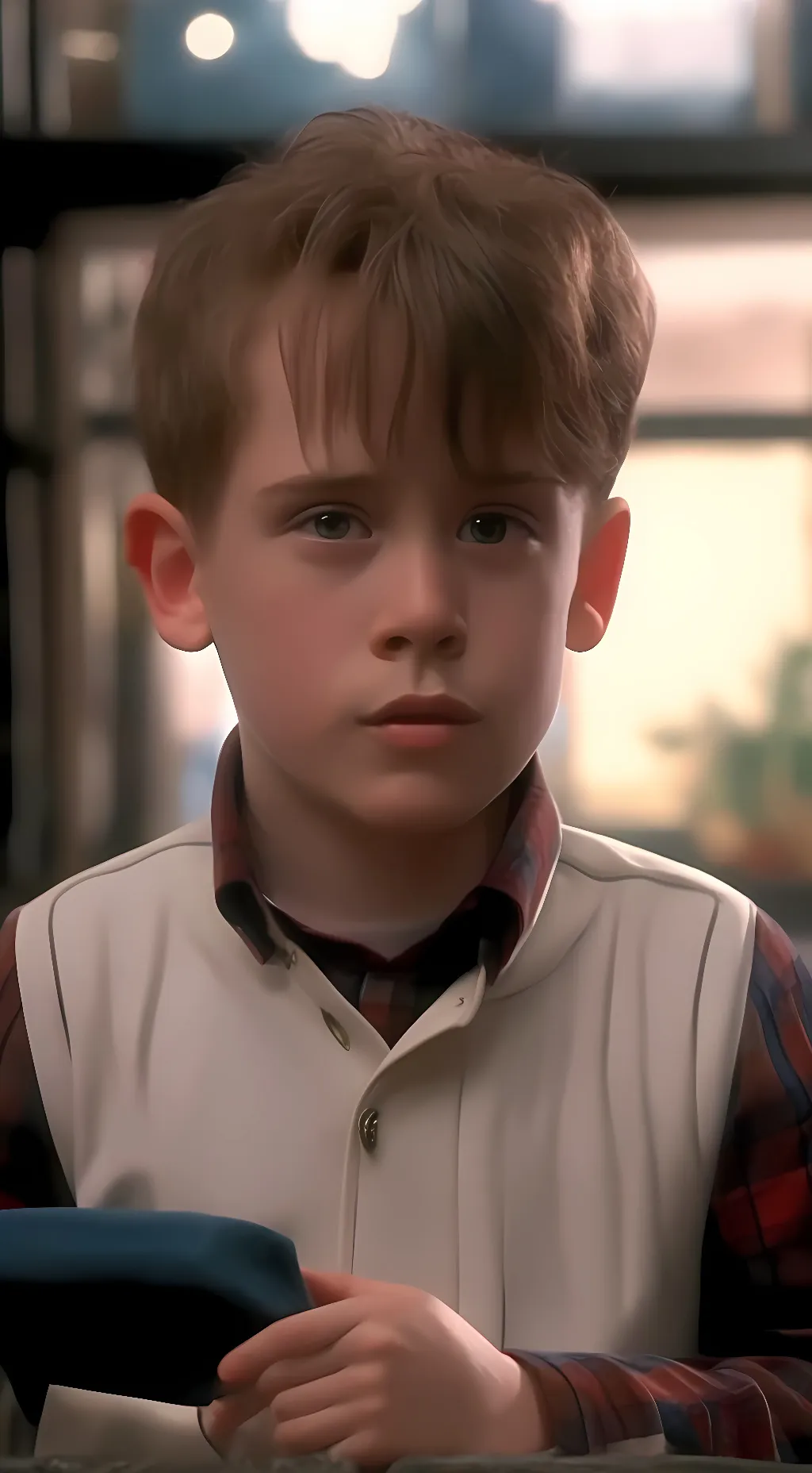 ai character: Kevin McCallister background