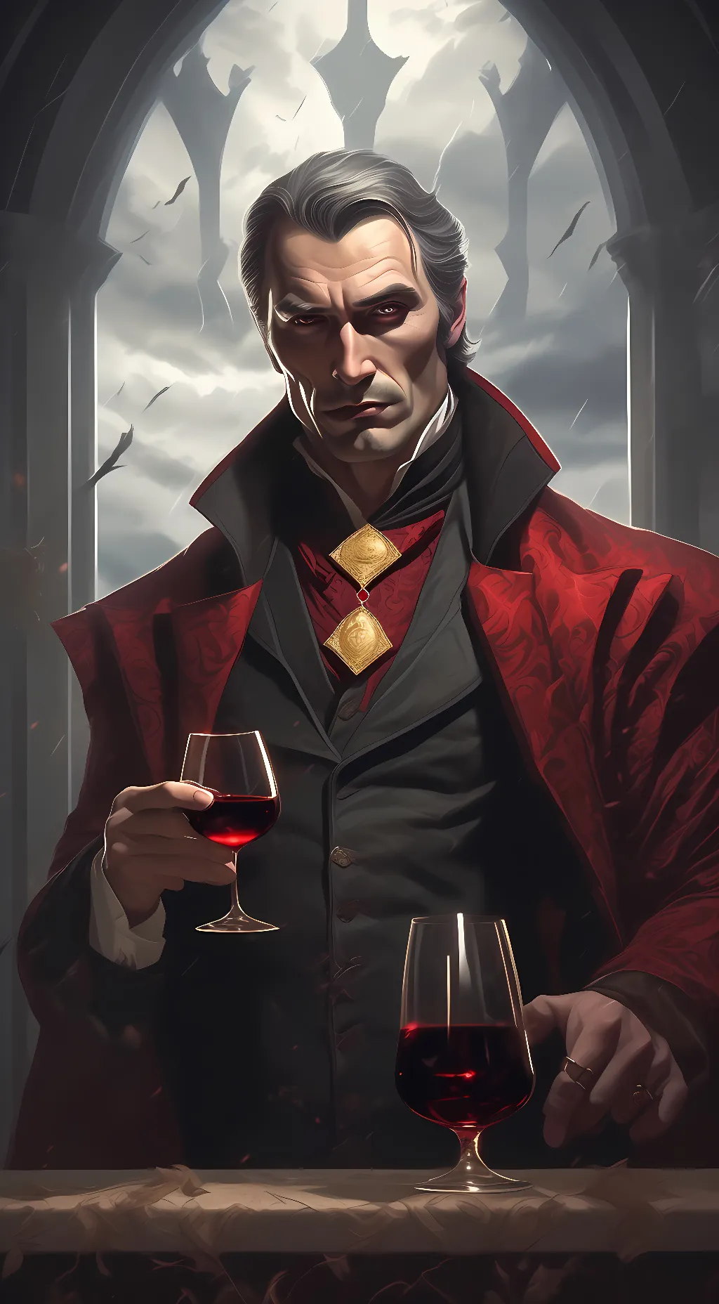 ai character: Count Strahd background