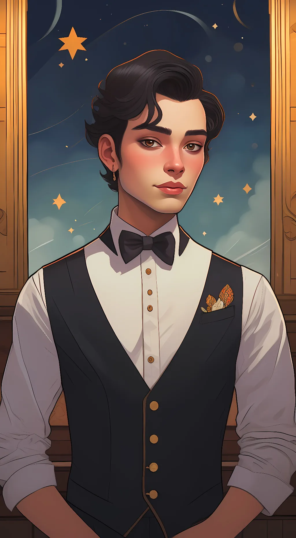 ai character: Mason background