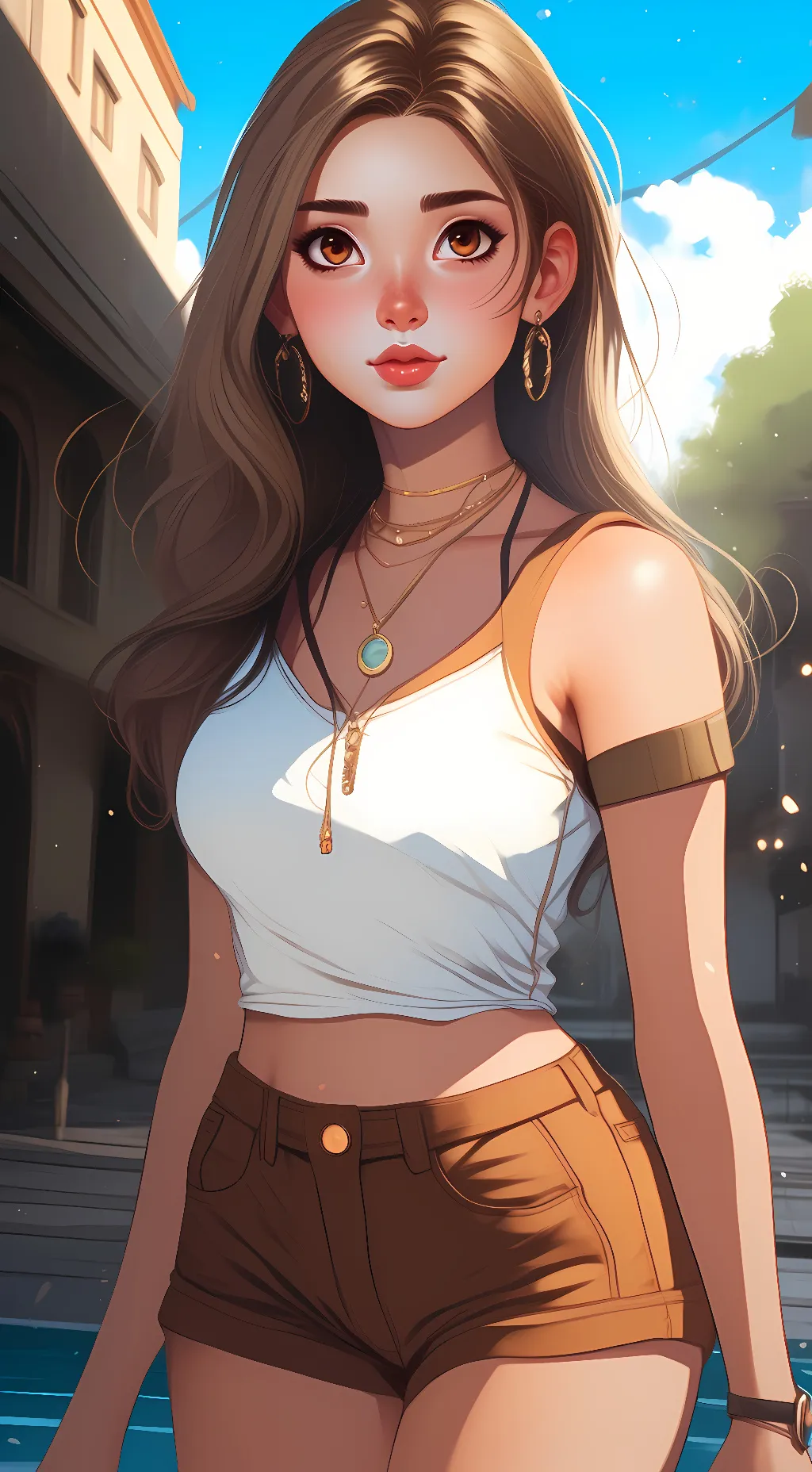ai character: Emily  background