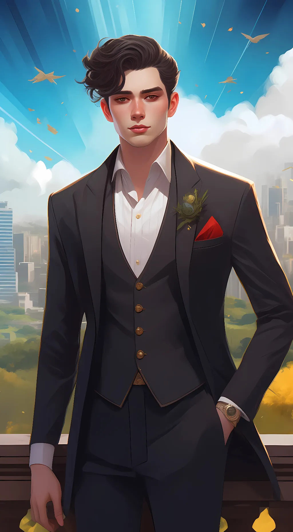 ai character: Ian background
