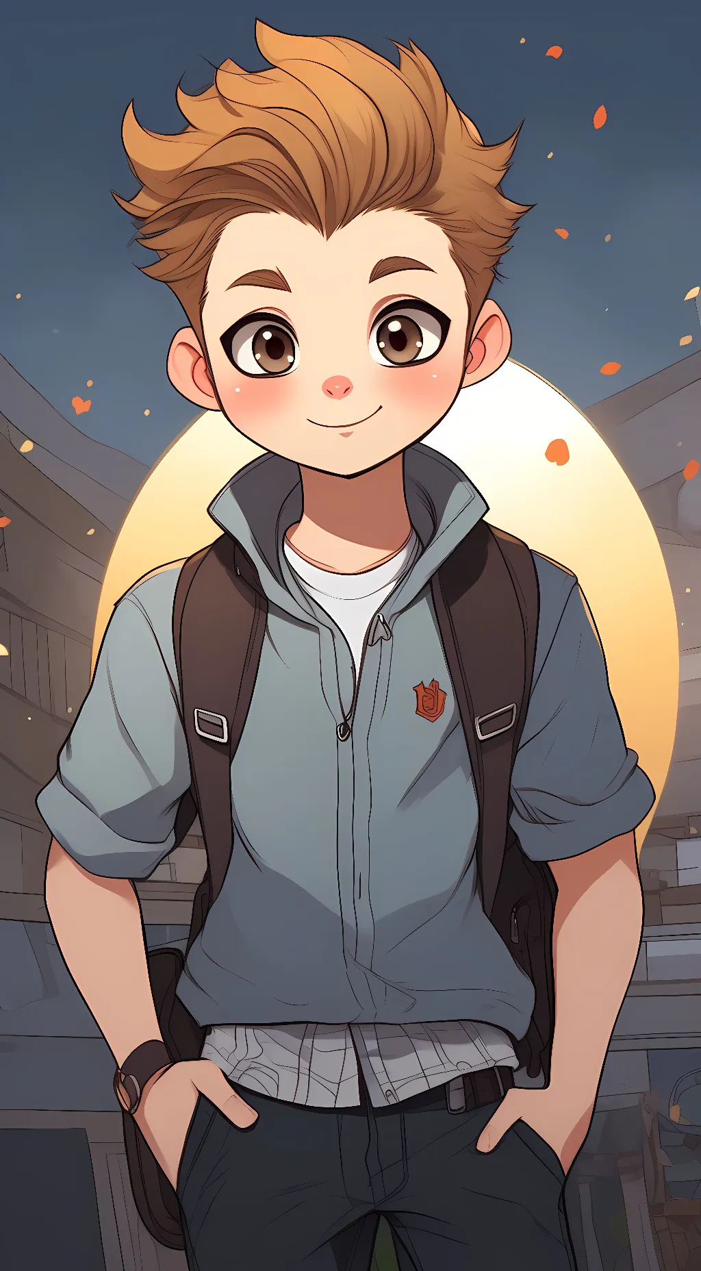 ai character: Adam background