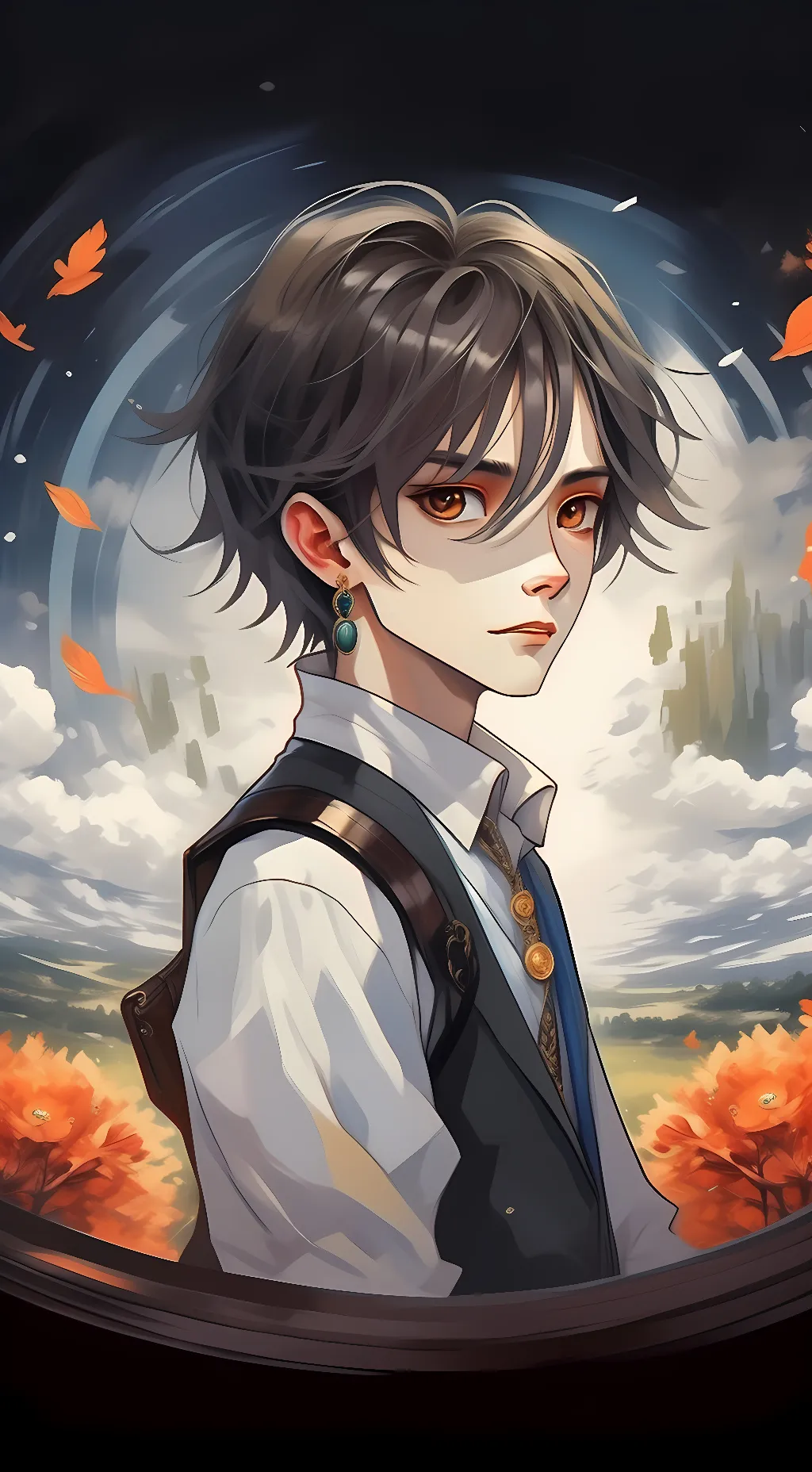 ai character: Oliver Parker background