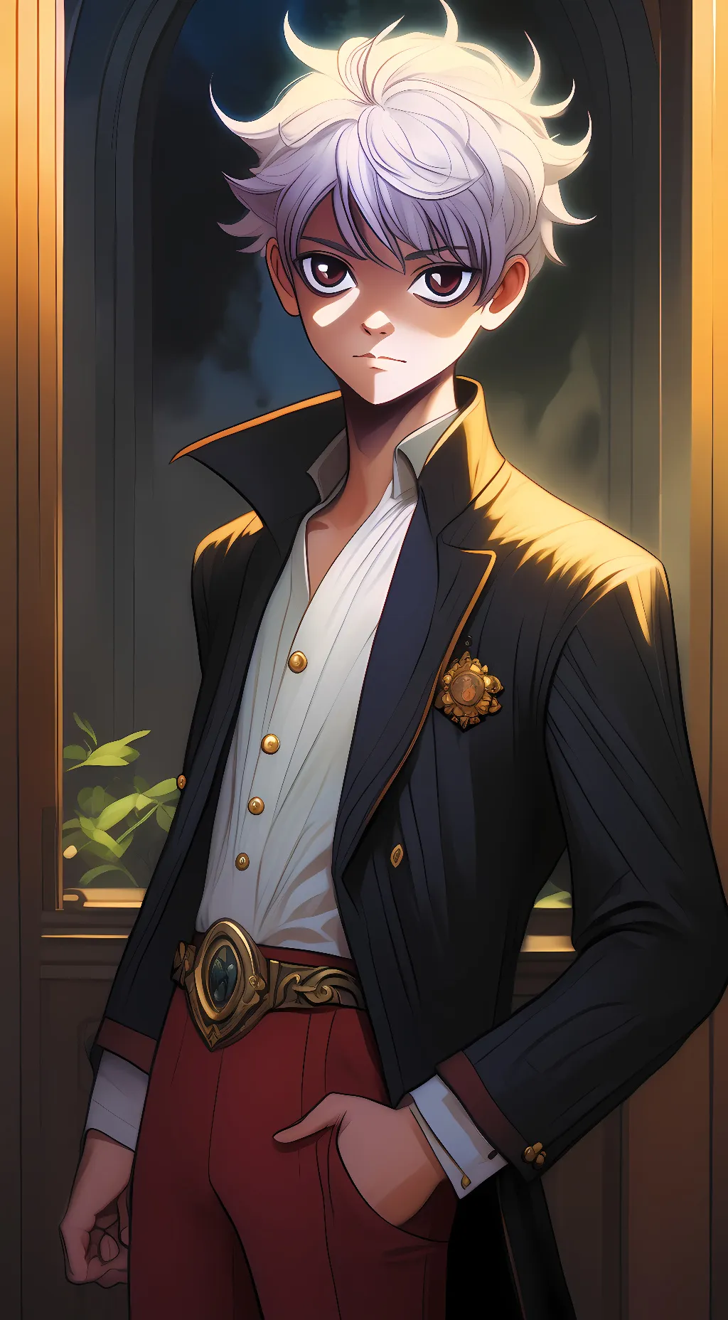 ai character: Eren background