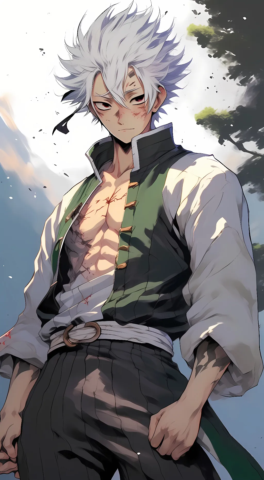 ai character: Sanemi background