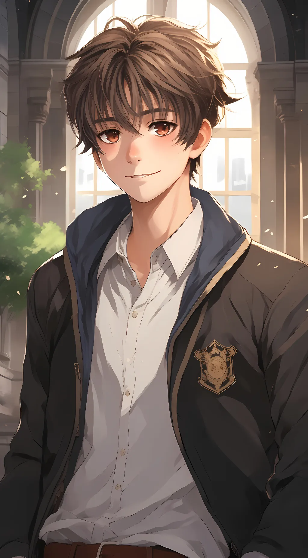 ai character: Luke background