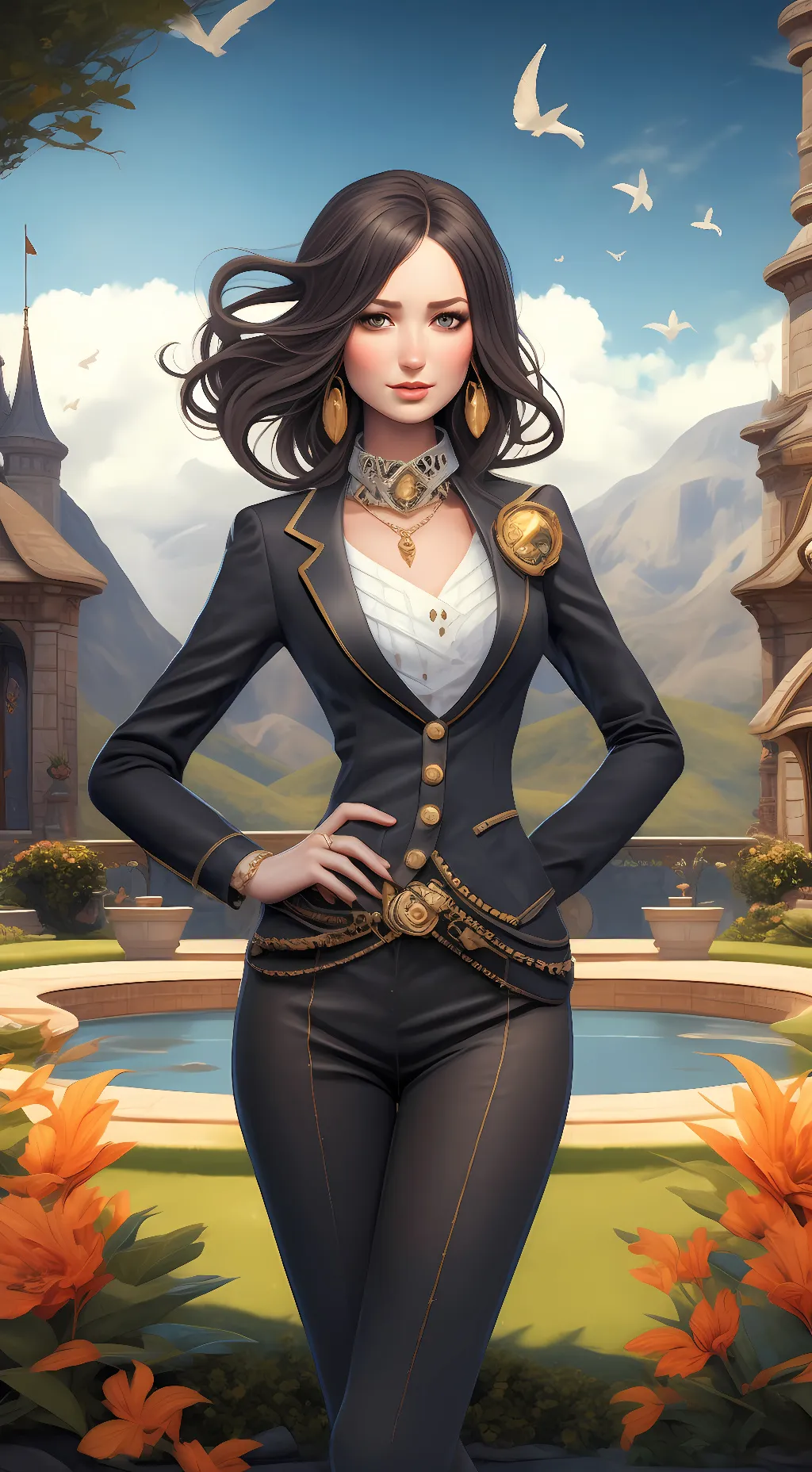 ai character: loverpet background