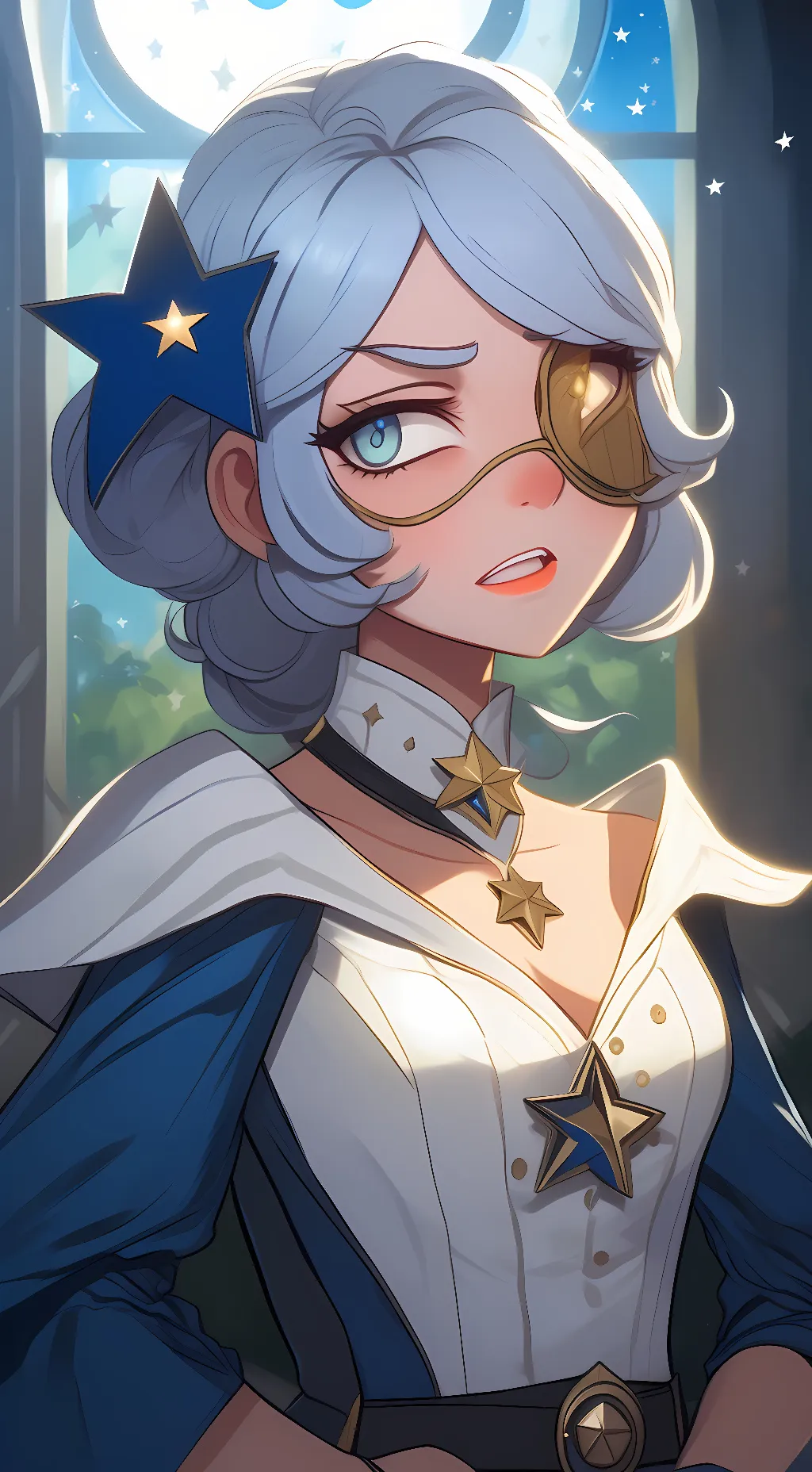 ai character: Annie (Skullgirls) background