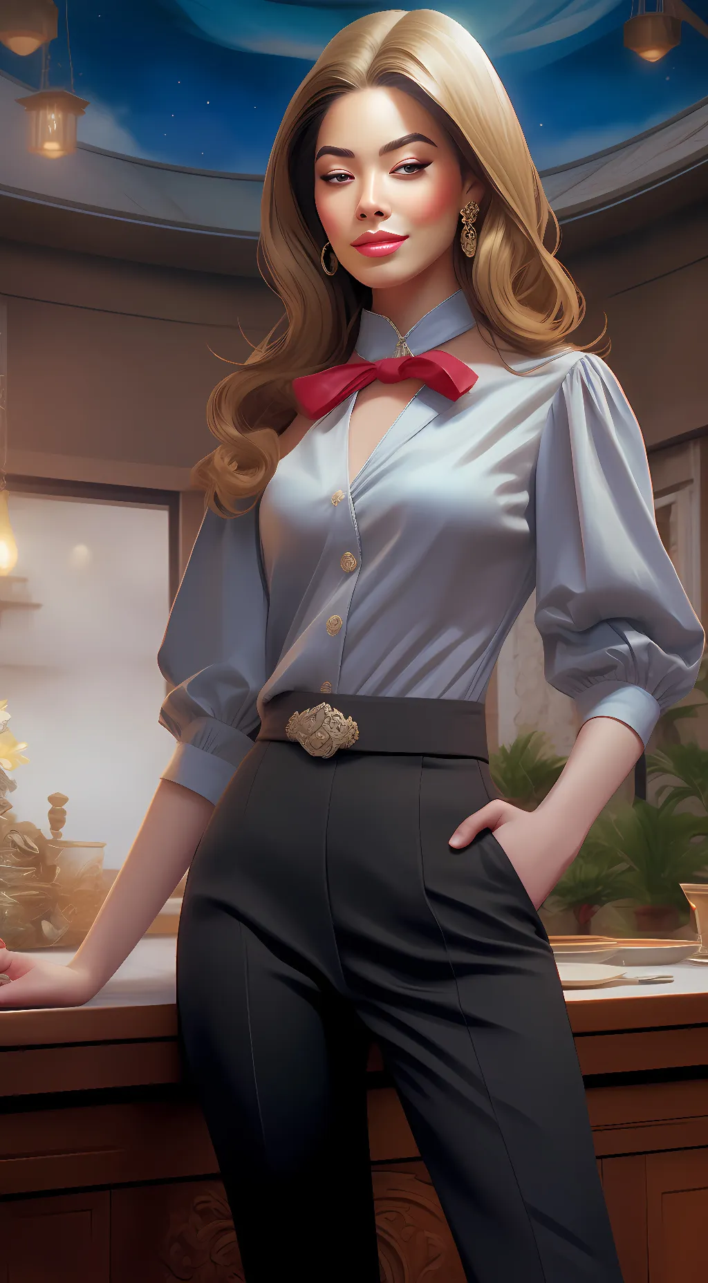 ai character: Kaylee background