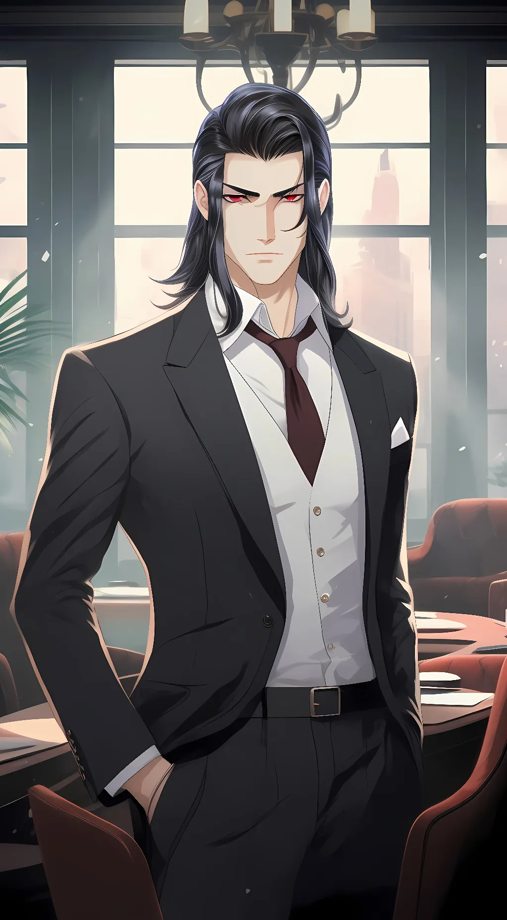 ai character: Keith Wong background
