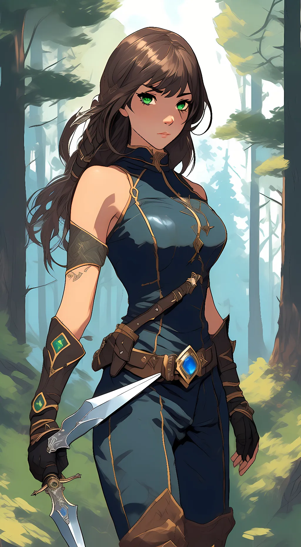ai character: Talin kanami  background