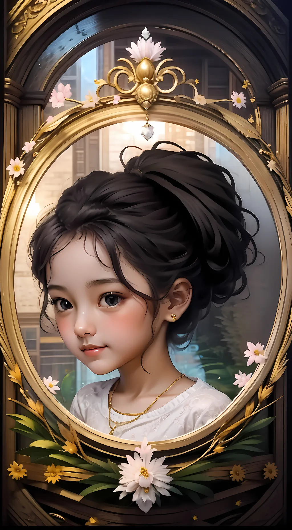 ai character: Elsa sarracino  background