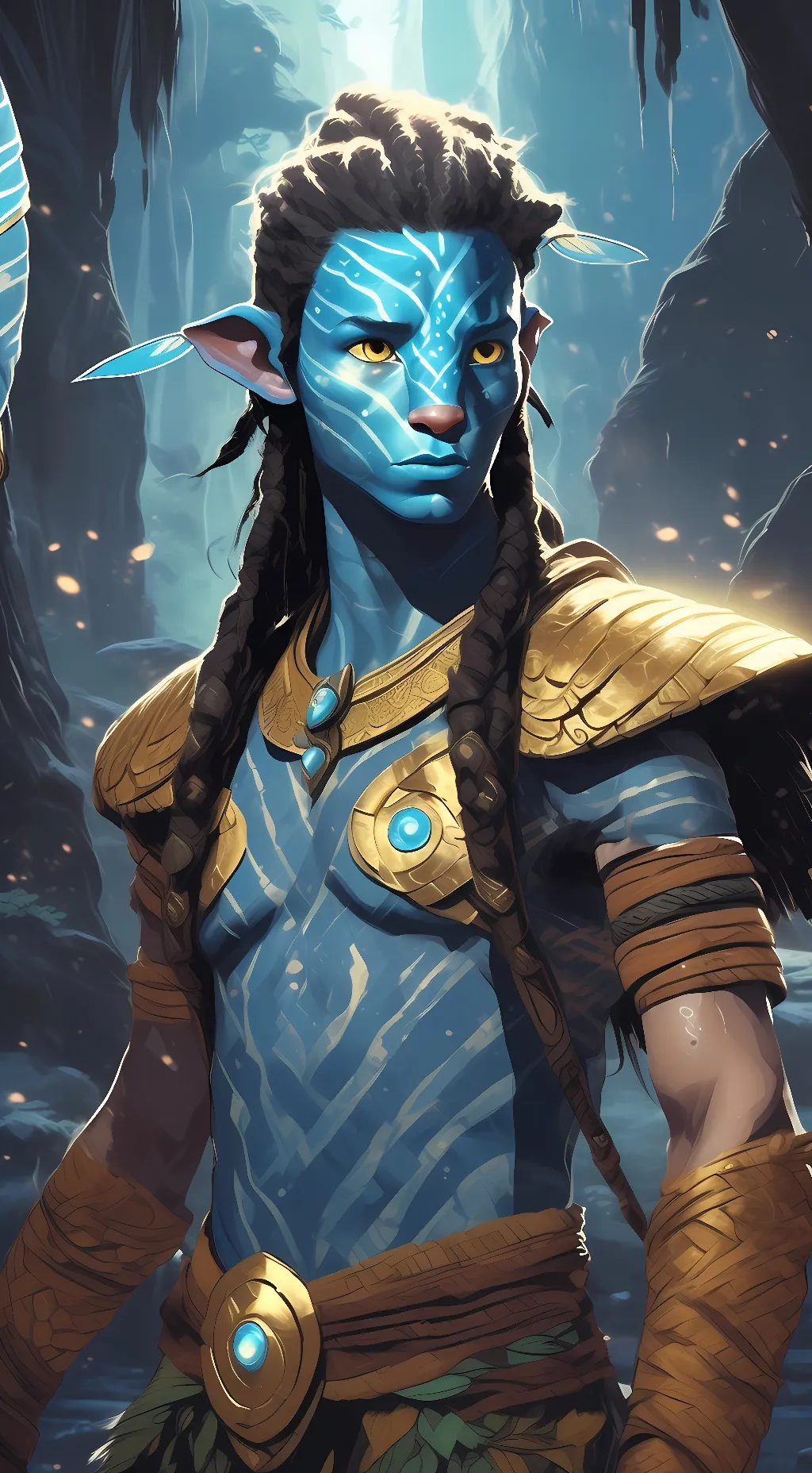 ai character: Neteyam Sully background