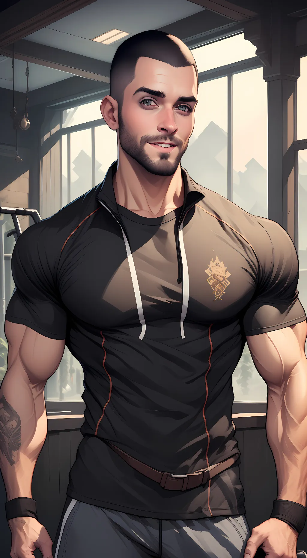 ai character: Mike background